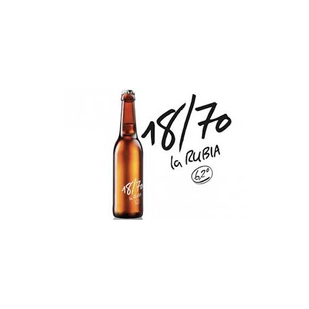 cerveza 1870 rubia pack 24 unidades