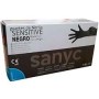 guantes nitrilo talla l negro sanyc caja 100 unds